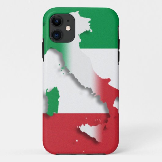 Italië Italiaanse Vlag iPhone 5 Case-Mate Barely T Case (Achterkant)