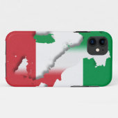 Italië Italiaanse Vlag iPhone 5 Case-Mate Barely T Case (Achterkant (horizontaal))