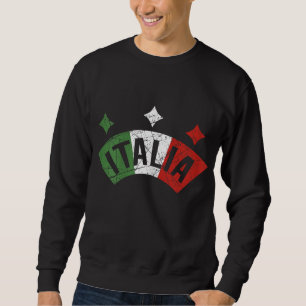 Italië Italiaanse vlag Italiaanse familie heeft la Trui