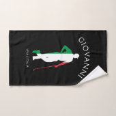 Italië Italiaanse vlag Italiaanse vlag Italiaanse  Handdoek (Handdoek)
