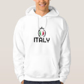 Italië, Italiaanse vlag, Italië, Italiaanse vlag,  Hoodie (Voorkant)