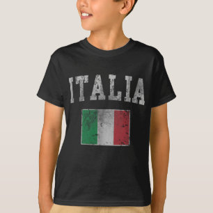 Italië Italiaanse vlag Italië Italiano T-shirt