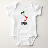  Italië Italiaanse vlag Italië Italiano T-Shirt (Voorkant)