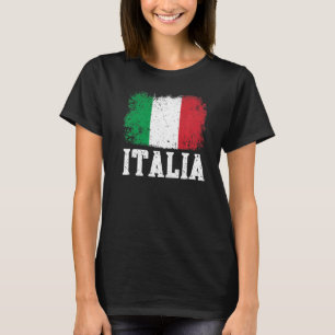 Italië Italiaanse vlag Pride Patriotic DNA Soc T-shirt