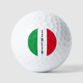 Italië Italiaanse vlag rode witte groene Italië Golfballen (Voorkant)