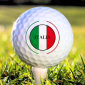 Italië Italiaanse vlag rode witte groene Italië Golfballen