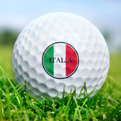 Italië Italiaanse vlag rode witte groene Italië Golfballen
