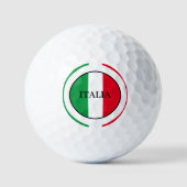 Italië Italiaanse vlag rode witte groene Italië Golfballen (Voorkant)