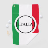 Italië Italiaanse vlag rode witte groene Italië Golfhanddoek (Insitu)