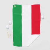 Italië Italiaanse vlag rode witte groene Italië Golfhanddoek (Insitu)