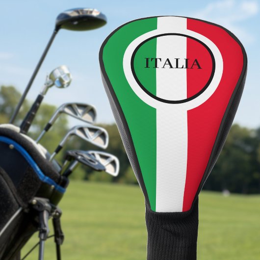 Italië Italiaanse vlag rode witte groene Italië Golfheadcover
