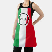 Italië Italiaanse vlag rode witte groene Italië Schort (Insitu)