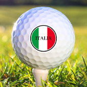 Italië Italiaanse vlag Rood Wit Groen Italia Golfballen