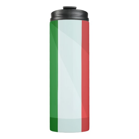 Italië, Italiaanse vlag Thermosbeker (Voorkant)