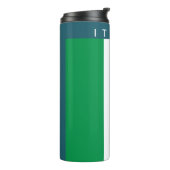 Italië - Italiaanse vlag Thermosbeker (Gedraaid links)