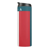 Italië - Italiaanse vlag Thermosbeker (Geroteerd rechts)