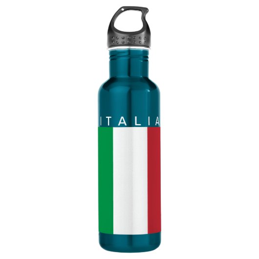 Italië - Italiaanse vlag Waterfles (Voorkant)