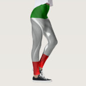 ITALIË! ITALIË! Aangepaste fitness Italiaanse vlag Leggings (Rechts)