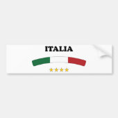 Italië/Italië Bumpersticker (Voorkant)