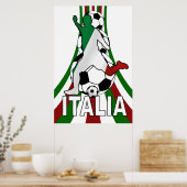 Italië italië, football posters (Keuken)
