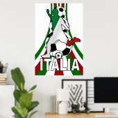 Italië italië, football posters (Thuiskantoor)
