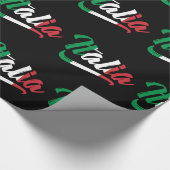 Italië Italië Italië Italië Italiano Pattern Cadeaupapier (Hoek)