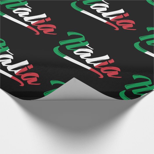 Italië Italië Italië Italië Italiano Pattern Cadeaupapier (Hoek)