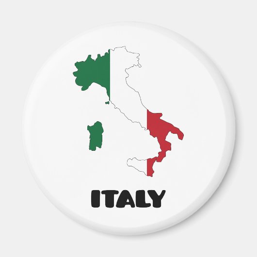 Italië/Italië Magneet (Voorkant)