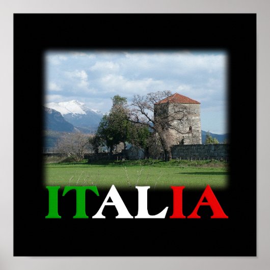 Italië/Italië poster (Voorkant)