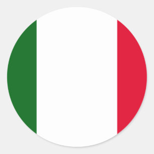 Italië, Italië Ronde Sticker