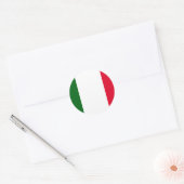 Italië, Italië Ronde Sticker (Envelop)