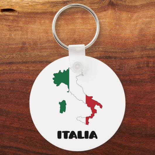 Italië/Italië Sleutelhanger (Voorkant)