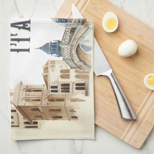 Italië Italië Theedoek (Quarter Fold)