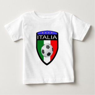 Italië/Italië Vlag Patch - met voetbal