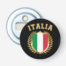 Italië/Italië Vlaggelschild