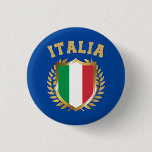 Italië/Italië Vlaggelschild