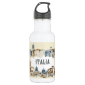 Italië Italië Waterfles (Voorkant)