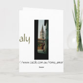 Italië Kaart (Achterkant)