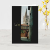 Italië Kaart (Gele Bloem)