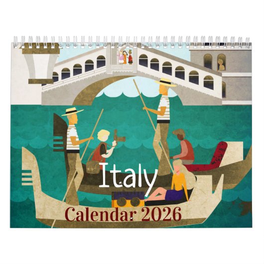 Italië Kalender (Hoes)