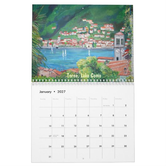 Italië, kalender 2013 (Jan 2027)