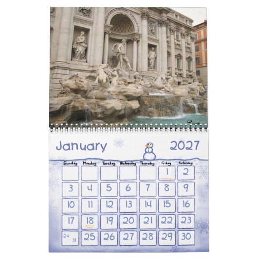 Italië kalender fotografie 2015 (Jan 2027)