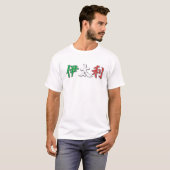 Italië Kanji T-shirt (Voorkant volledig)