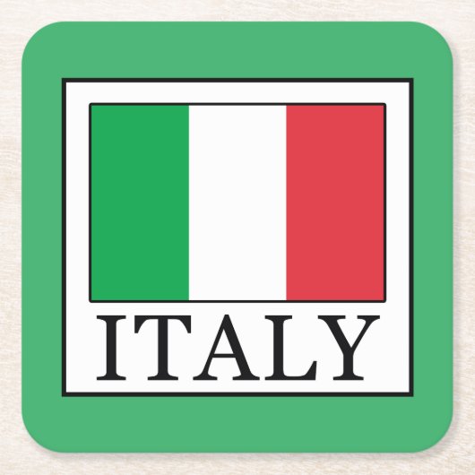 Italië Kartonnen Onderzetters (Voorkant)