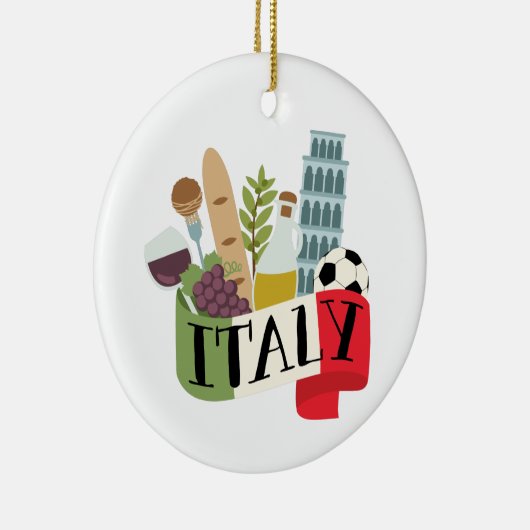 Italië Keramisch Ornament (Rechts)