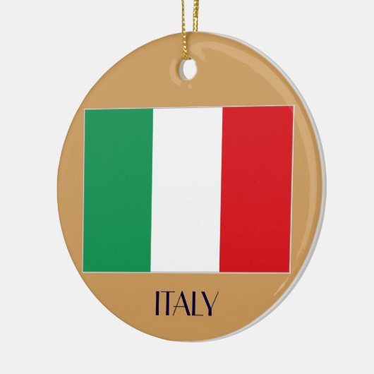 Italië - Keramische kerstversiering Keramisch Ornament (Links)