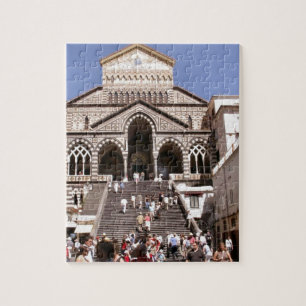 Italië, Kerk aan de kust van Amalfi Legpuzzel