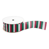 italië : kerst - stape ribbon grosgrain lint (Spoel)
