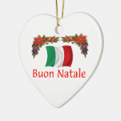 Italië Kerstmis Keramisch Ornament (Links)