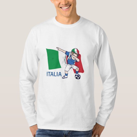 Italië Kind voetbal schooljongen T-shirt (Voorkant)